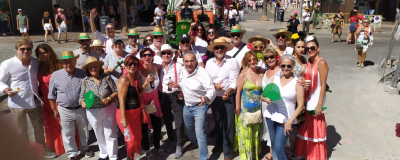 El CET asiste a la tradicional Romería de Torremolinos con su propia carreta