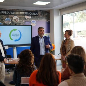 Networking CET en su sede impartido por Pilar Aleman y el videpresidente José Miguel Aragones