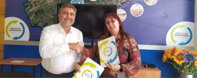 El CET firma un convenio de colaboración con Margarita Cano, asesora inmobiliaria de AID