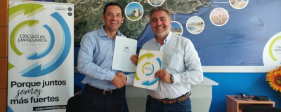 El Círculo de Empresarios de Torremolinos firma un convenio con La Caixa