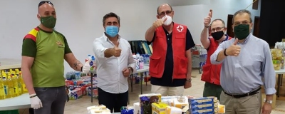 El Círculo de Empresarios dona alimentos a la Cruz Roja aportados por sus socios