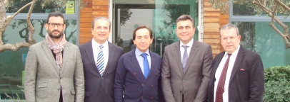 Miembros del Círculo de Empresarios visitan «Puerto Venecia» en Zaragoza