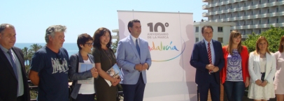 El CET asiste a la presentación del Consejero de Turismo por el 10º aniversario de «Andalucía»